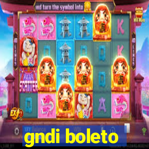 gndi boleto